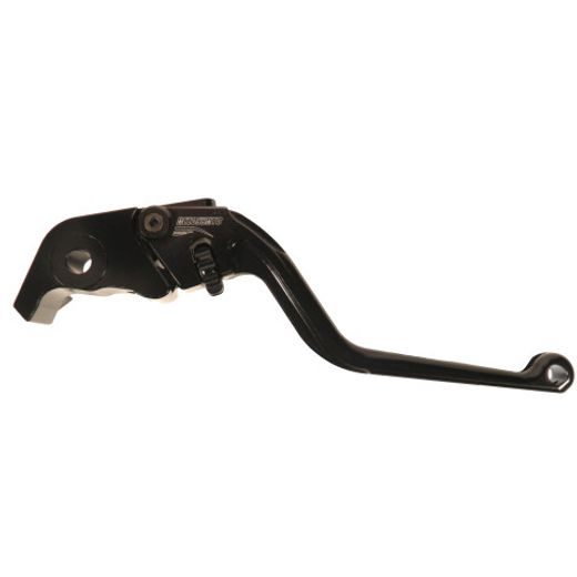 BRAKE LEVER ACCOSSATO FIXED CNC-WORKED ALUMINIUM, BLACK