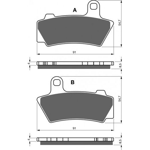 DISK PLOČICE GOLDFREN 446 AD
