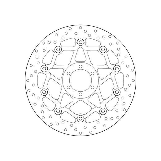 KOČIONA DISK BREMBO 78B40885 FLOATING