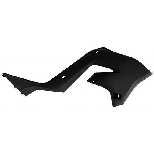 RADIATOR SCOOPS POLISPORT 8425800002 RESTYLING CRNI