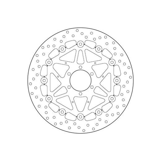 KOČIONA DISK BREMBO 78B40888 FLOATING