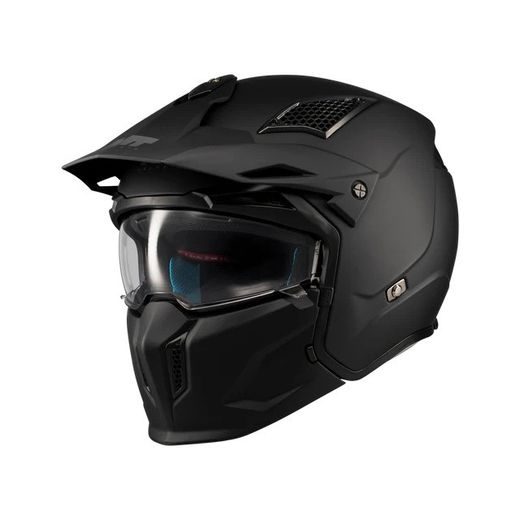 FLIP UP HELMET MT HELMETS STREETFIGHTER SV S PURE A1 MATT XS