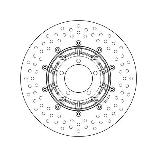 KOČIONA DISK BREMBO 178B40836 FLOATING