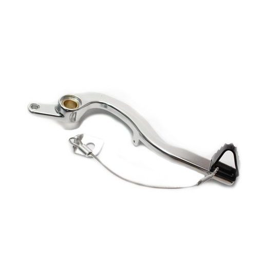 BRAKE PEDAL MOTION STUFF 83P-0610202 SILVER BODY, BLACK STEEL FIXED TIP STEEL FIXED TIP