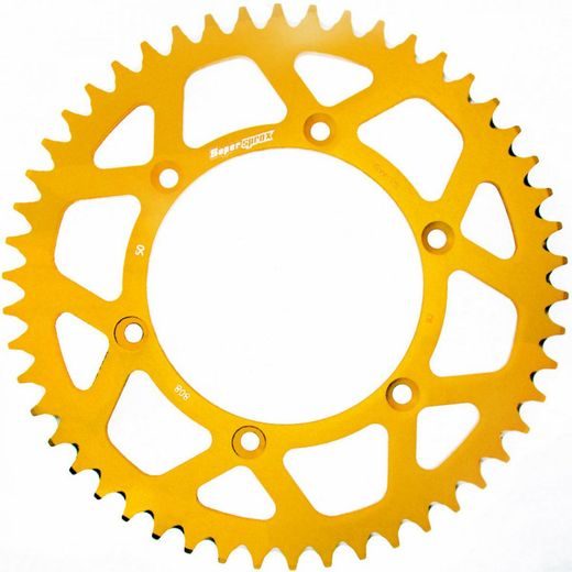 REAR ALU SPROCKET SUPERSPROX RAL-808:50-GLD ZLATO 50T, 520