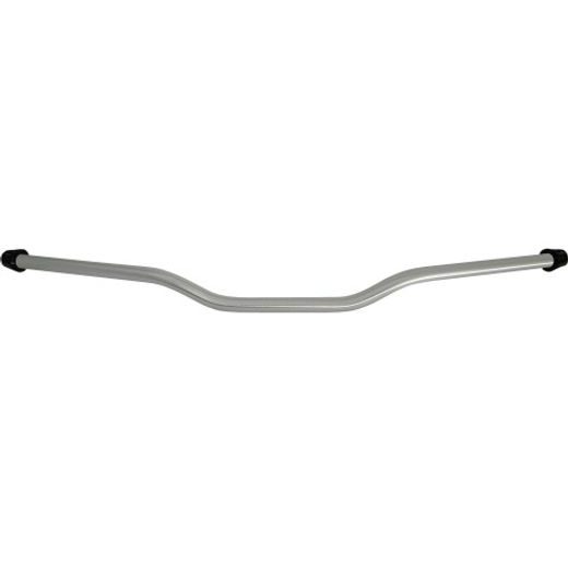 HANDLEBAR ACCOSSATO ALUMINIUM, 22 MM SILVER