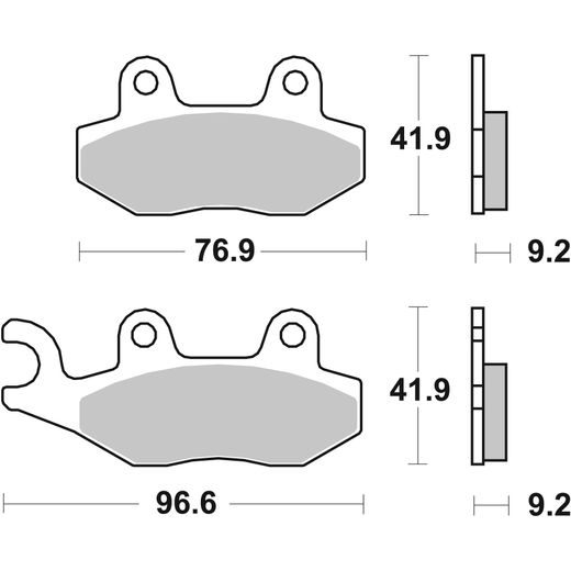 DISK PLOČICE BREMBO 07035 CC SCOOTER