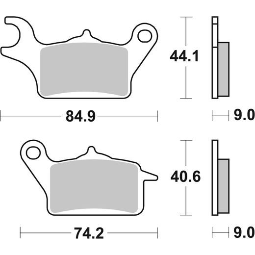 DISK PLOČICE BREMBO 07111 CC SCOOTER