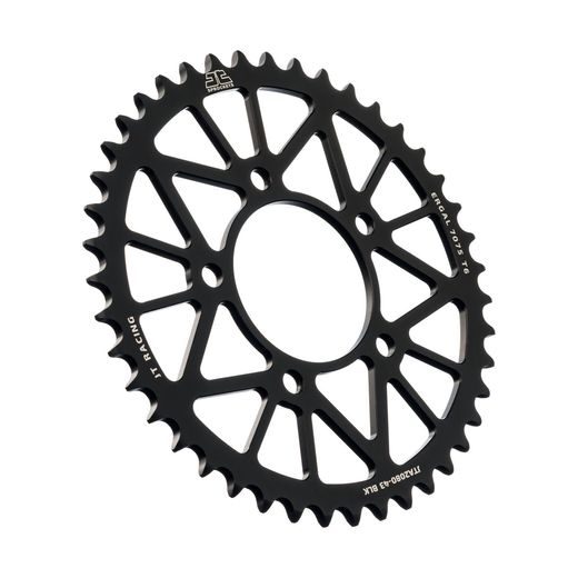 REAR ALU SPROCKET JT JTA 2080-43BLK 43T CRNI