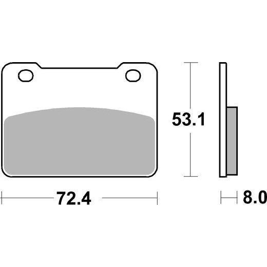 DISK PLOČICE BREMBO 07101XS