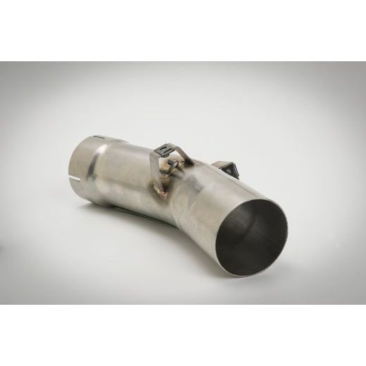 SLIP-ON EXHAUST GPR TRIOVAL T.22.TRI POLISHED STAINLESS STEEL INCLUDING REMOVABLE DB KILLER AND LINK PIPE