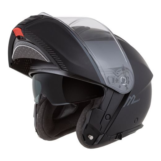 FULL FACE HELMET CASSIDA MODULO 2.1 COMPASS BLACK MATT/GREY L