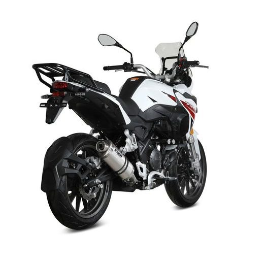 SILENCER STORM OVAL E.006.LX1 STAINLESS STEEL