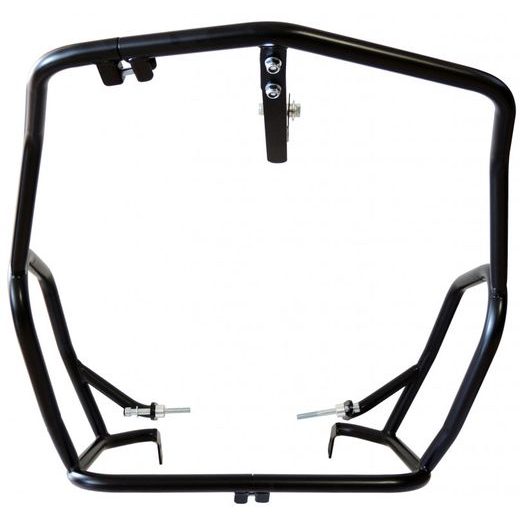ENGINE GUARDS RDMOTO CF128KD MATT BLACK FOR KAWASAKI KLV 1000 2004-2006