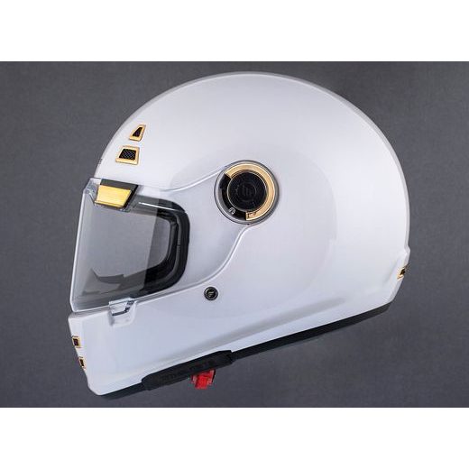 FULL FACE HELMET MT HELMETS JARAMA SOLID A0 GLOSS PEARL WHITE XS
