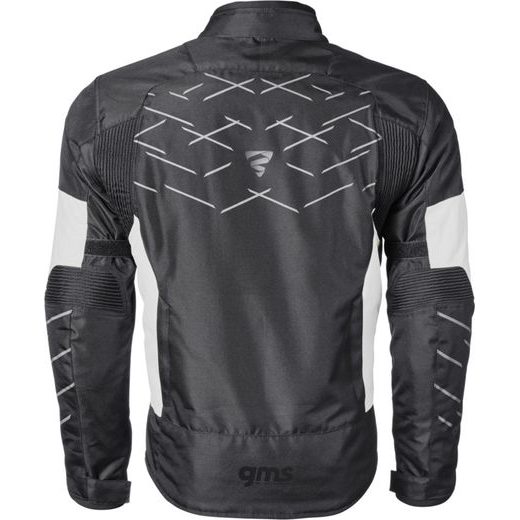 JACKET GMS KASAI WP ZG55018 BLACK-WHITE 3XL