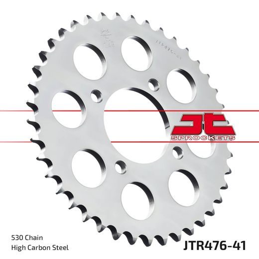 CHAIN KIT EK - SILVER CHAIN 530 SRO, O-RING, CHK FRONT SPROCKET JT, CHK REAR SPROCKET JT FOR KAWASAKI KH 400 1976-1977