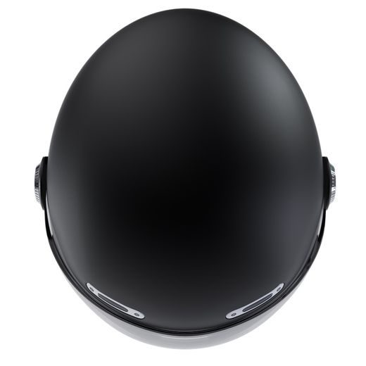 FULL FACE HELMET STORMER HISTORY SOLID BLACK MATT XL