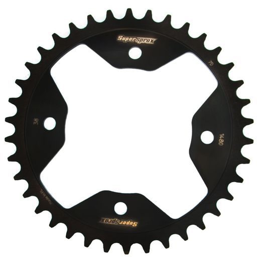 CHAIN KIT EK - SILVER CHAIN 520 SRX, X-RING (X, NX, QX, XS), CHK FRONT SPROCKET JT, CHK REAR SPROCKET SUPERSPROX FOR ATV POLARIS PREDATOR 500 2005-2006
