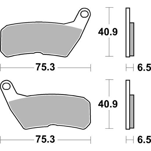 DISK PLOČICE BREMBO 07HO71CC CC ROAD