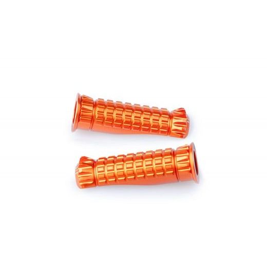FOOTPEGS WITHOUT ADAPTERS PUIG R-FIGHTER 9192T ORANGE