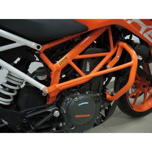 ENGINE GUARDS RDMOTO CF141O ORANGE FOR KTM DUKE 390 2021-2023