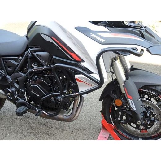 ENGINE GUARDS RDMOTO CF192KD CRNI (UPPER + LOWER FRAMES WITH PROTECTORS)