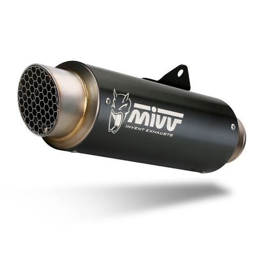 SILENCER MIVV GP PRO H.068.LXBP STEEL BLACK