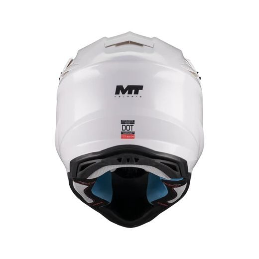 MOTOCROSS HELMET MT HELMETS FALCON S PURE A0 GLOSS PEARL L