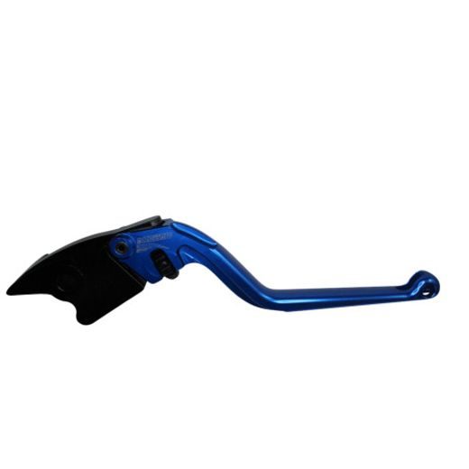 BRAKE LEVER ACCOSSATO FIXED CNC-WORKED ALUMINIUM, BLUE