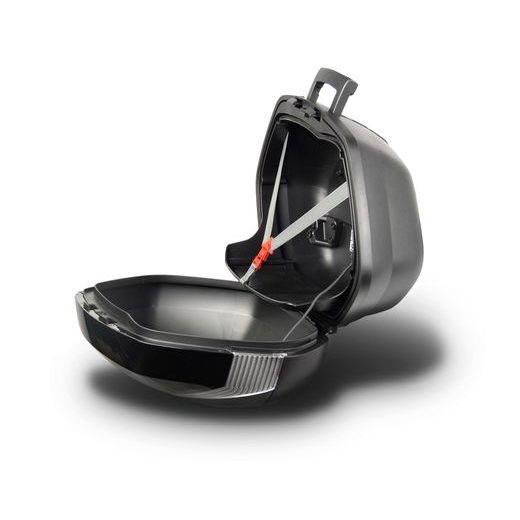 SIDE CASES WITH COLOR COVER SHAD SH36 NEW TITANIUM (PAIR) WITH PREMIUM LOCK