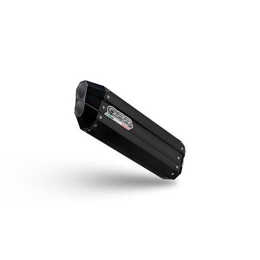 SLIP-ON EXHAUST GPR HYPER SONIC BLACK TITANIUM BM.110.HYSOBLK MATTE INOX