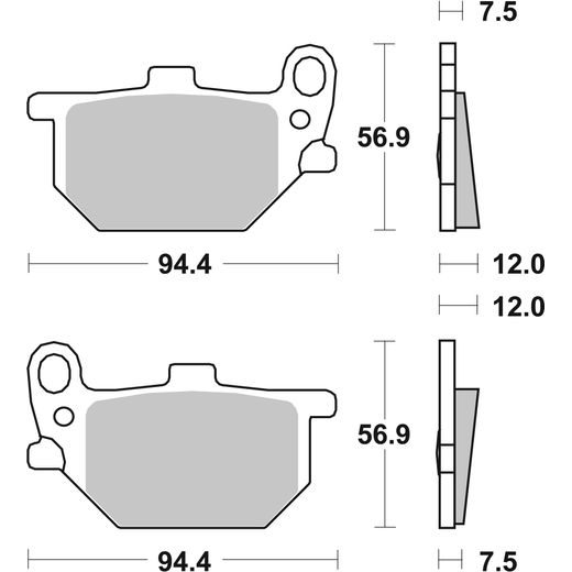 DISK PLOČICE BREMBO 07YA0713 CC ROAD