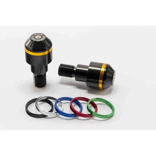 BAR ENDS PUIG SHORT WITH RING 8170N COLOUR RINGS INCLUDED