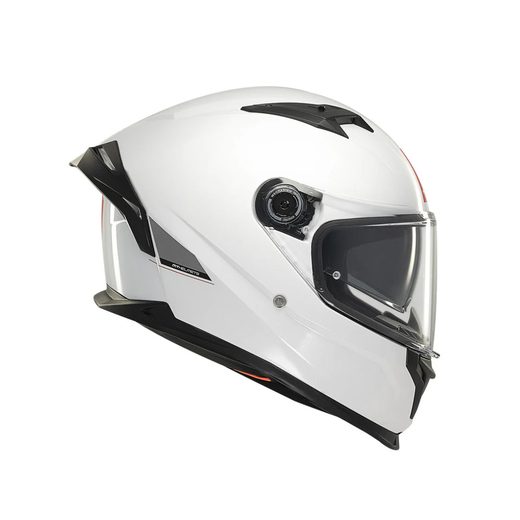 HELMET MT HELMETS BRAKER SV SOLID A0 GLOSS PEARL WHITE XS