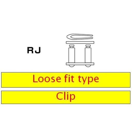 CLIP TYPE CONNECTING LINK D.I.D CHAIN 415S RJ