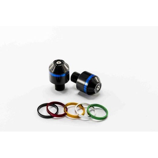BAR ENDS PUIG SHORT WITH RING 8097N COLOUR RINGS INCLUDED