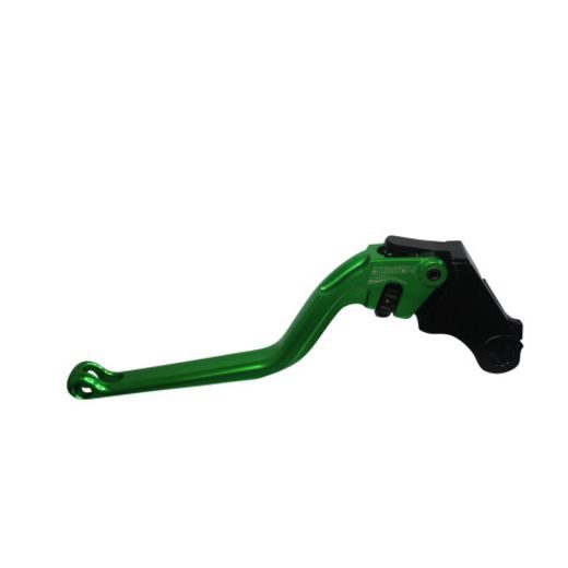 CLUTCH LEVER ACCOSSATO FIXED CNC-WORKED ALUMINIUM, GREEN