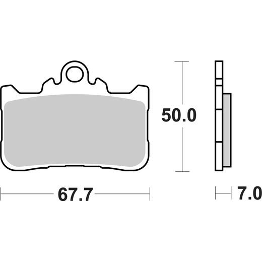 DISK PLOČICE BREMBO 07HO72SA