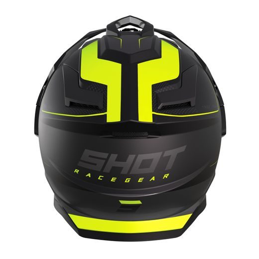 HELMET SHOT TREK MAX VISION RALLY A06-21OE-B01-08 BLACK / NEON YELLOW MATT S