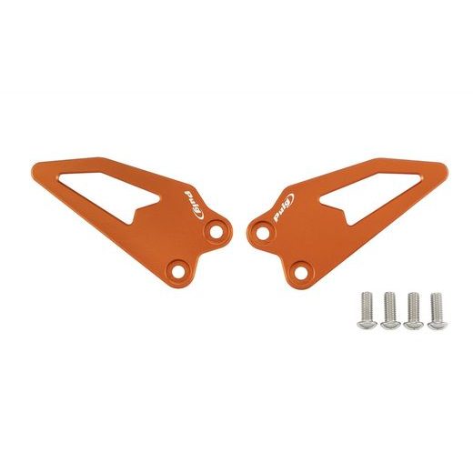 HEEL PLATES PUIG 22650T ORANGE