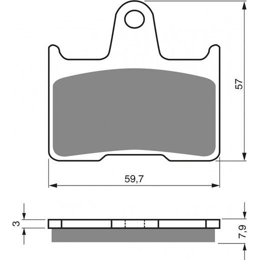 DISK PLOČICE GOLDFREN 148 S3