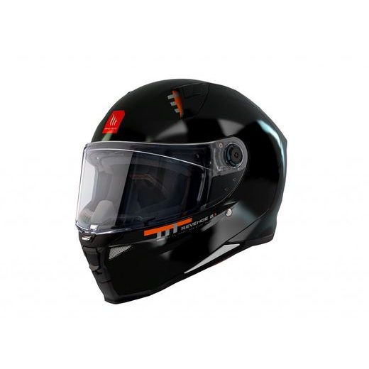 FULL FACE HELMET MT HELMETS REVENGE 2 S SOLID A1 GLOSS BLACK XS
