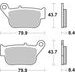 DISK PLOČICE BREMBO 07109 CC SCOOTER