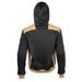 HOODIE GMS GRIZZLY ZG51903 BEIGE-BLACK S