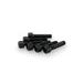 SCREWS PUIG ANODIZED 0544N CRNI M6 X 25MM (6PCS)