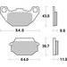 DISK PLOČICE BREMBO 07022XS