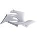 RADIATOR SCOOPS POLISPORT 8426100005 (PAIR) WHITE FOR YAMAHA YZ 250 F 2006-2009, YAMAHA YZ 450 F 2006-2009
