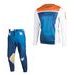 SET OF MX PANTS AND MX JERSEY YOKO KISA BLUE; BLUE/ORANGE 36 (XL)