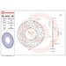 KOČIONA DISK BREMBO 68B407M4 FIX